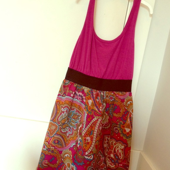 Print dress