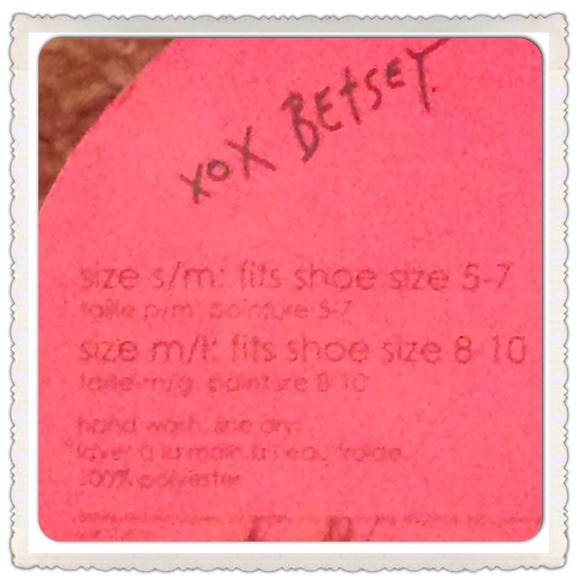 🌹SALE🌹BetseyJohnson GreyBoot Liners - Picture 2 of 2