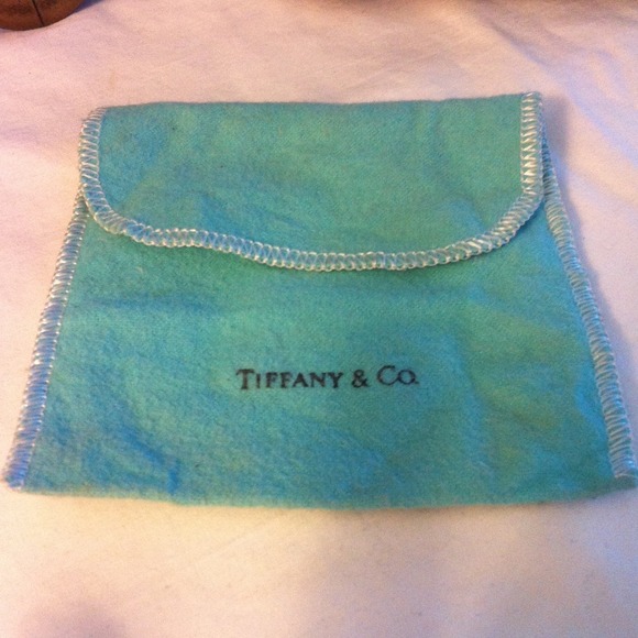 Tiffany &Co jewelry pouch