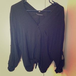 Black brandy melville shirt