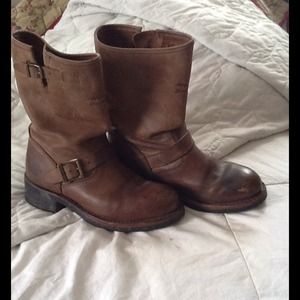 Women's Harley Davidson brown boots