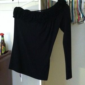 F21 one shoulder shirt