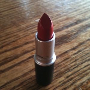 Brand new authentic mac lipstick brave red