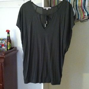 Olive green Gap top