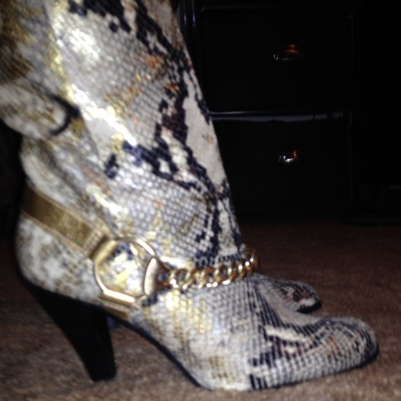 Michael Kors Snakeskin boots