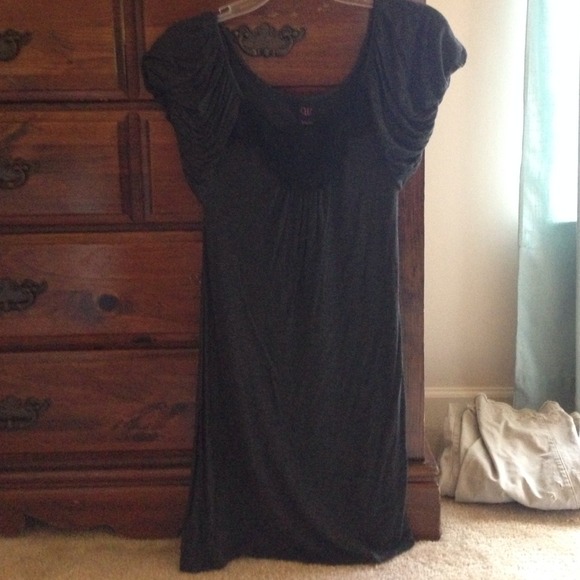 Dark gray dress