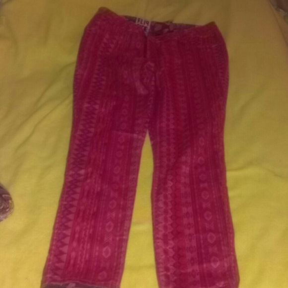 **Sale**Reversible printed jeans