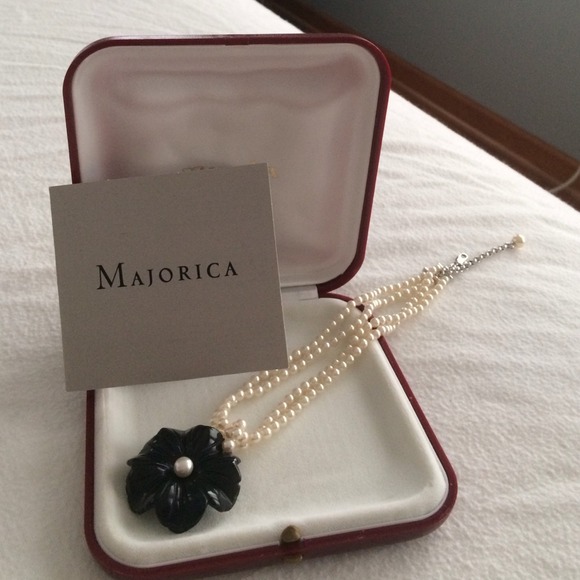 Majorica pearl necklace