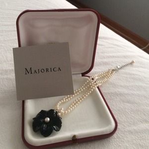Majorica pearl necklace