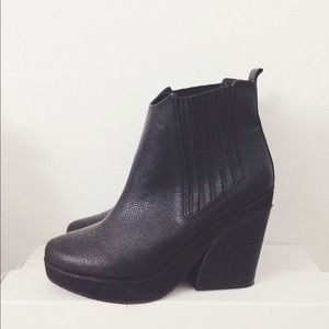 ASOS chunky heel boot