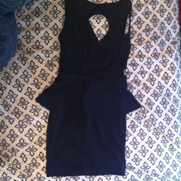 Sexy black dress. Worn once!!! So cute!