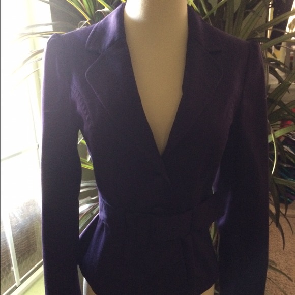 Purple H&M Blazer Size 6