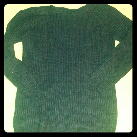 UPDATED PRICE Black knit sweater