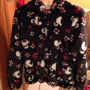 Black Disney sweater jacket