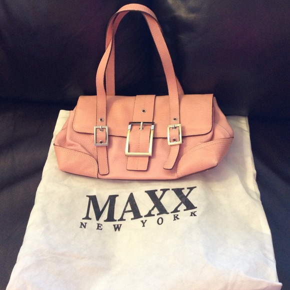 Maxx NY pink leather bag, never used