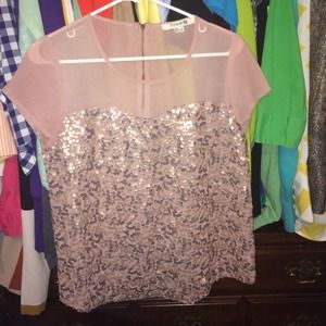 Forever21 sequin top 💎