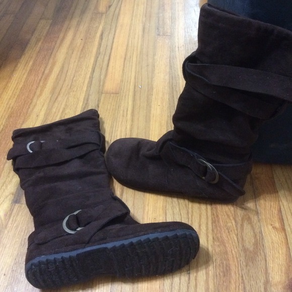 Brown boots