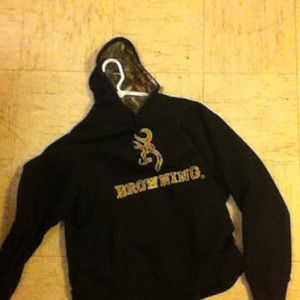 Camo browning hoodie