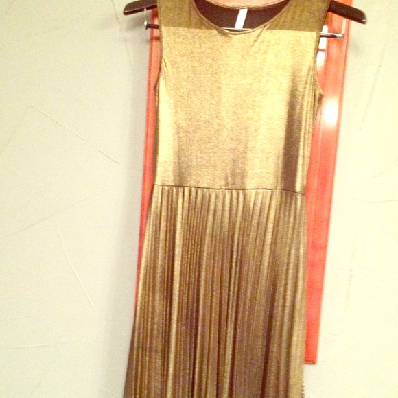 Gold Lamei Dress
