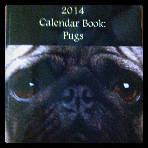 2014 Pug Calendar Book