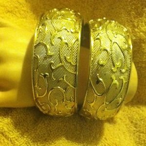 Gold bangles