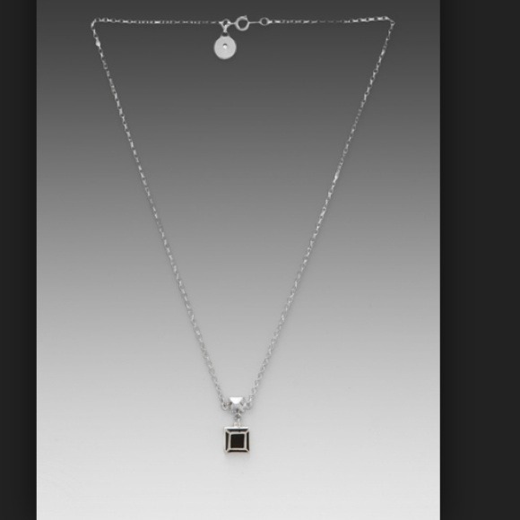 NWT Marc by Marc Jacobs gem slices necklace-silver - Picture 1 of 3