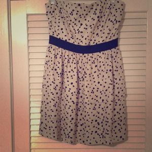 Theory silk polka dot dress