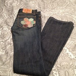 NWOT FRANKIE B PATCHWORK JEANS!