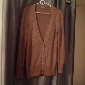 Sparkly long cardigan