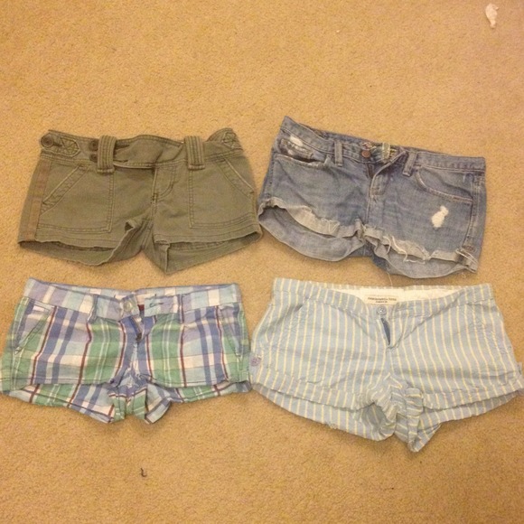 Bundle of shorts. Abercrombie & Fitch, & Hollister