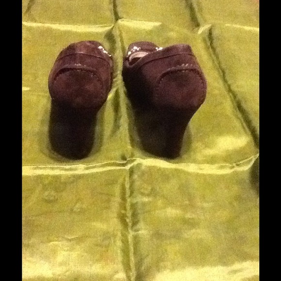 Claudia Ciuti Brown Suede Loafer. SZ7M - Picture 3 of 4