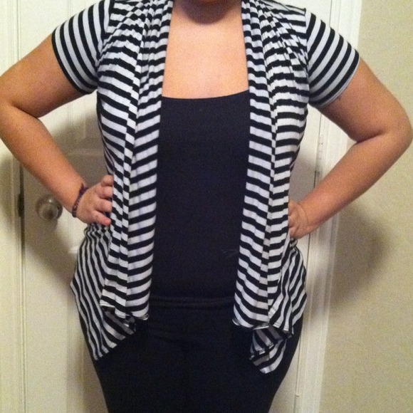 Striped Cardigan