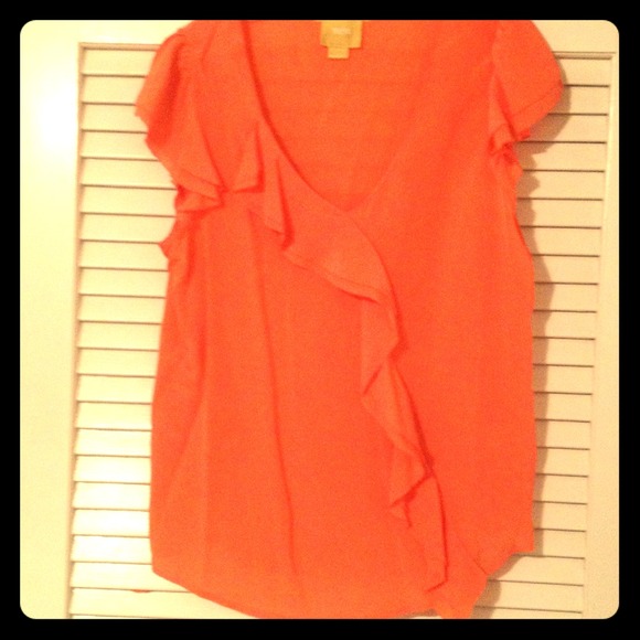 Salmon pink Maeve top