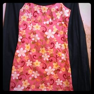 A dress with flowers