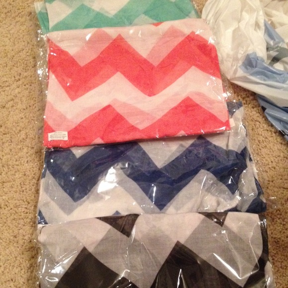 Chevron infinity scarfs! New!