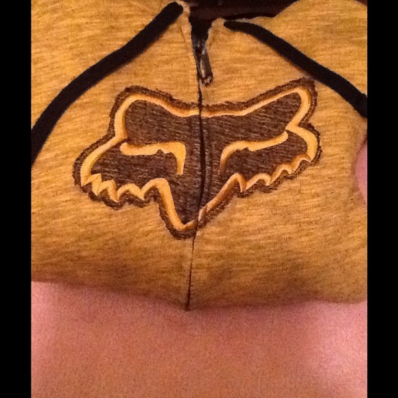 Fox Racing Sherpa Lined Zip Up Hoodie. VERY CUTE!