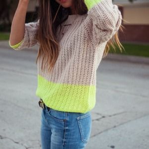 Madewell Colorblock Sweater
