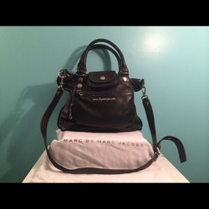 Marc by Marc Jacobs Black Leather Tote