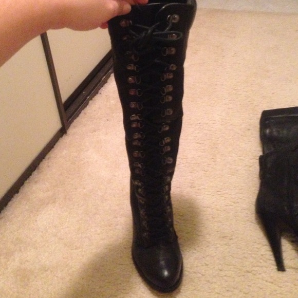 Lace boots
