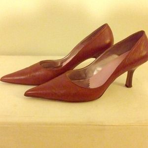 Cognac Pumps