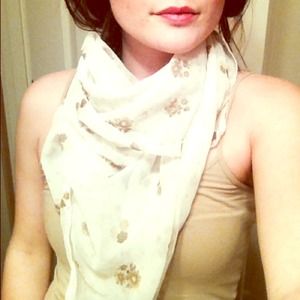 Floral scarf
