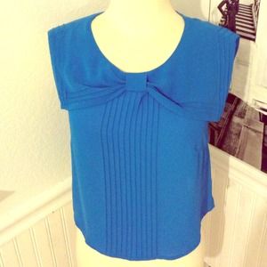 Blue sailor top