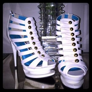 Sexy Strappy Stiletto Platform Heels