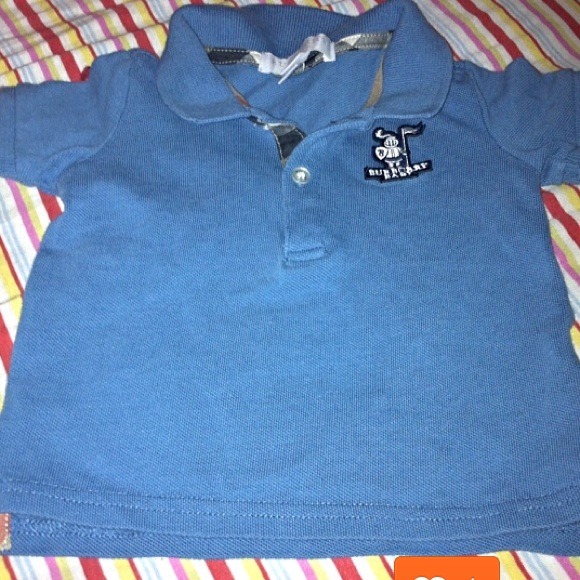 Baby burberry polo
