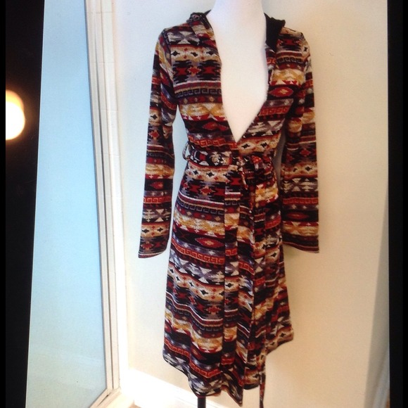 Long Aztec Cardigan - Picture 3 of 4