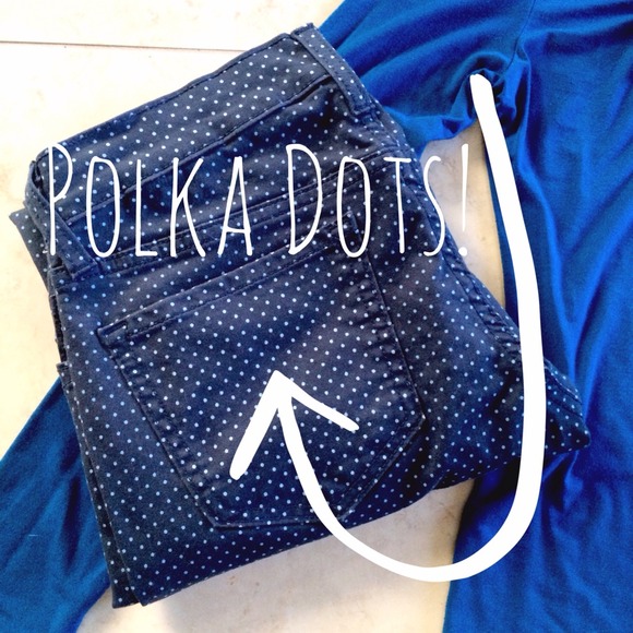 🚫SOLD in Bundle🚫Old Navy Polka Dot Jeans