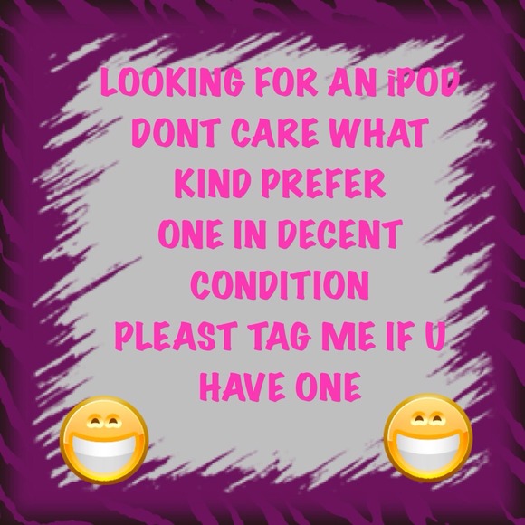 👀👀LOOKING FOR AN iPOD👀👀 - Picture 1 of 1