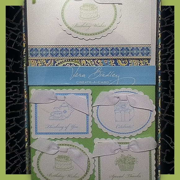 Vera Bradley Create-A-Card, New in Box