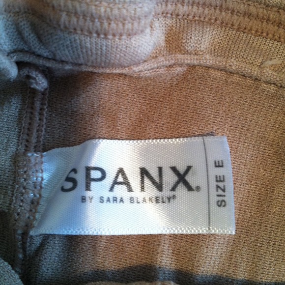 SOLD IN BUNDLE!!!! Beige Spanx High-waist panty - Picture 2 of 2