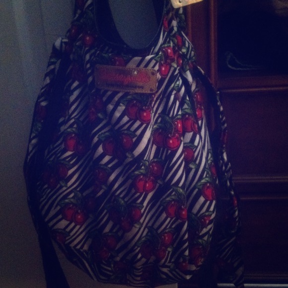 Betsey Johnson over size tote bag